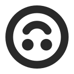Upside Down Face SVG Icon